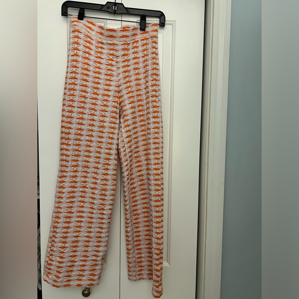 Zara crochet pants, never worn